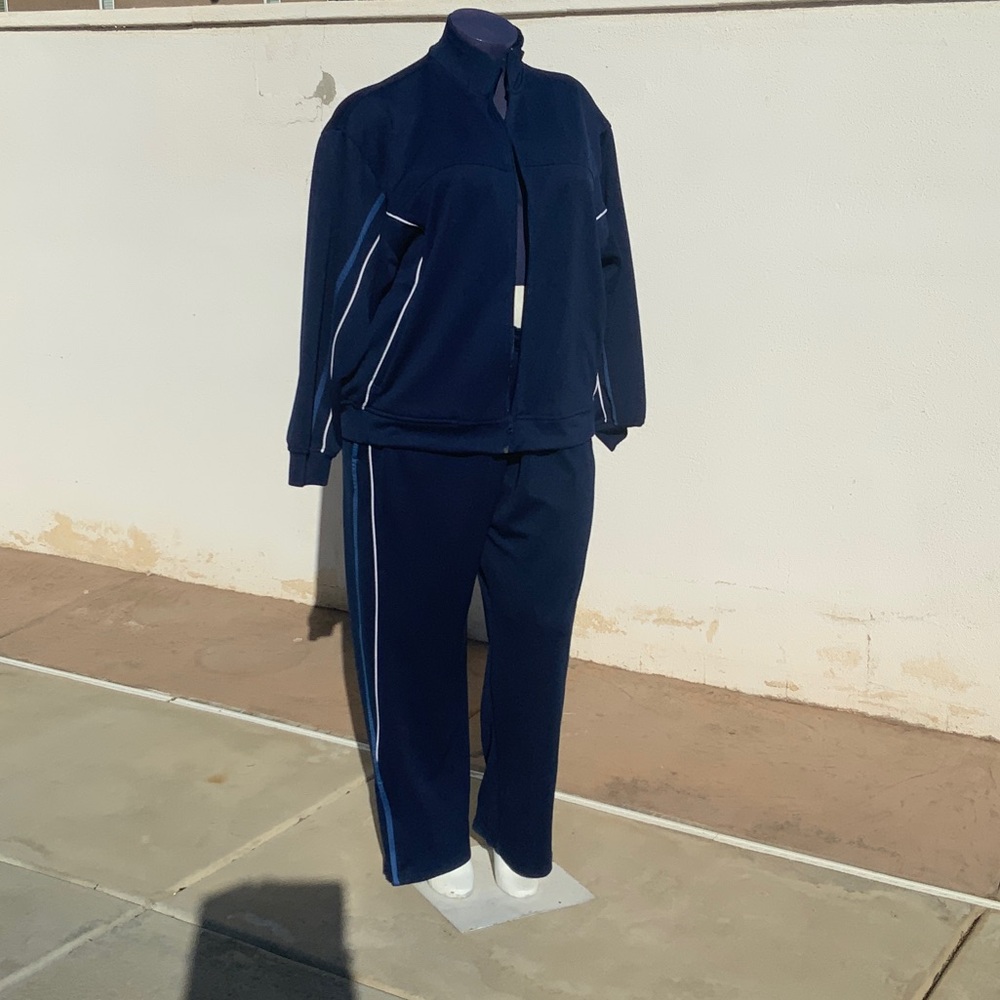 Athletic Works Men's Navy Tracksuit
